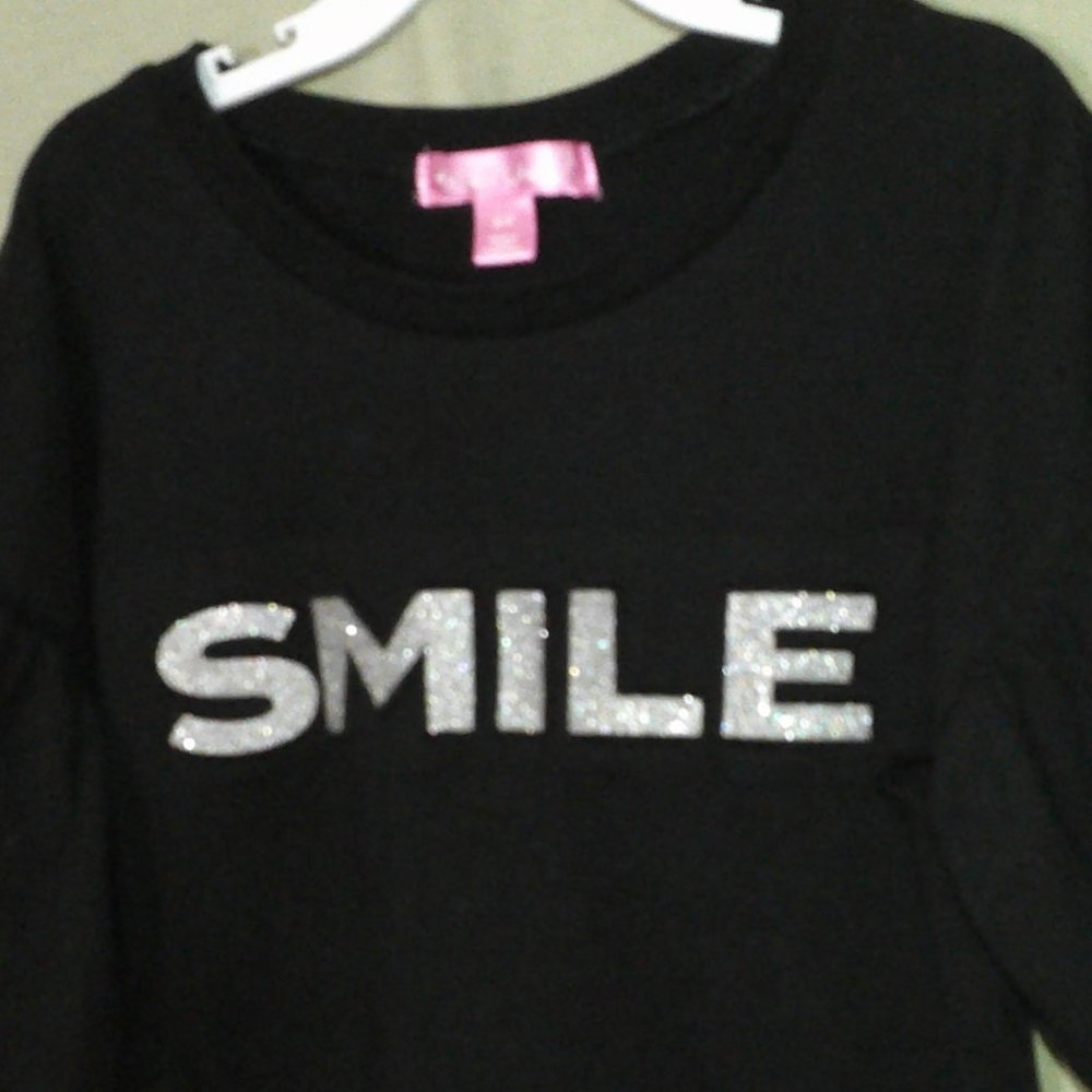 Black -Silver Smile Dress